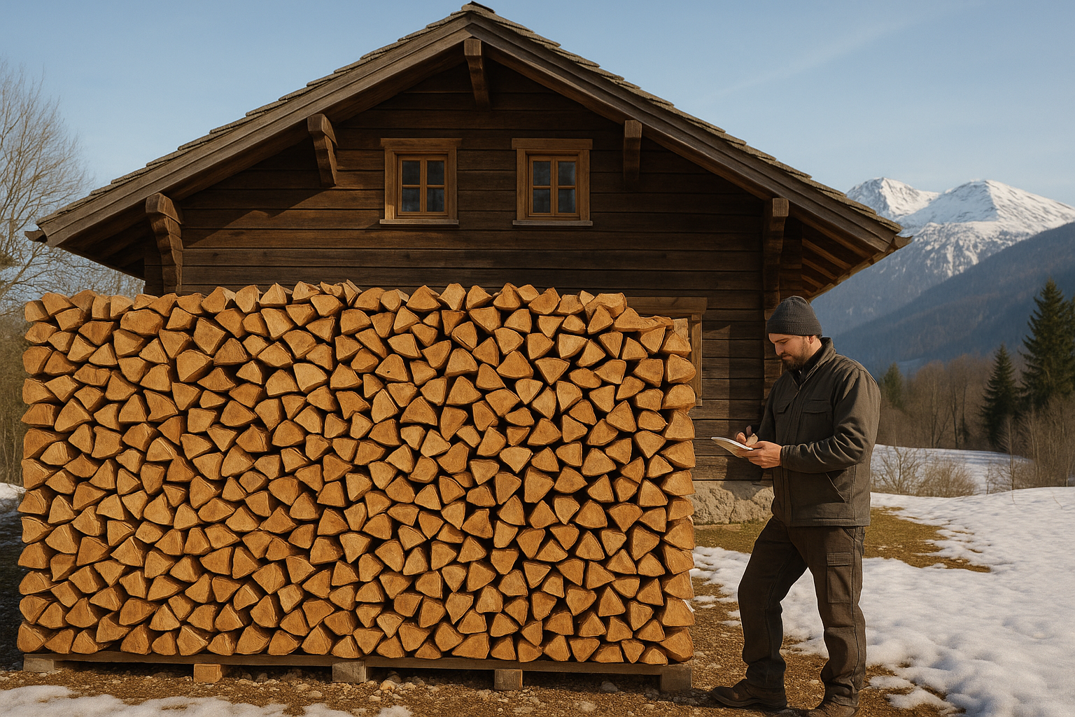 Comment estimer le stock de bois de chauffage pour un hiver sans souci