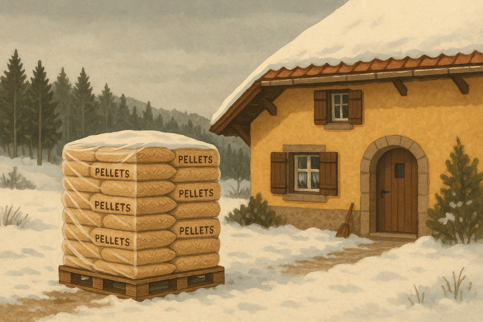 Conseils pour une livraison pellets à domicile dans le Jura