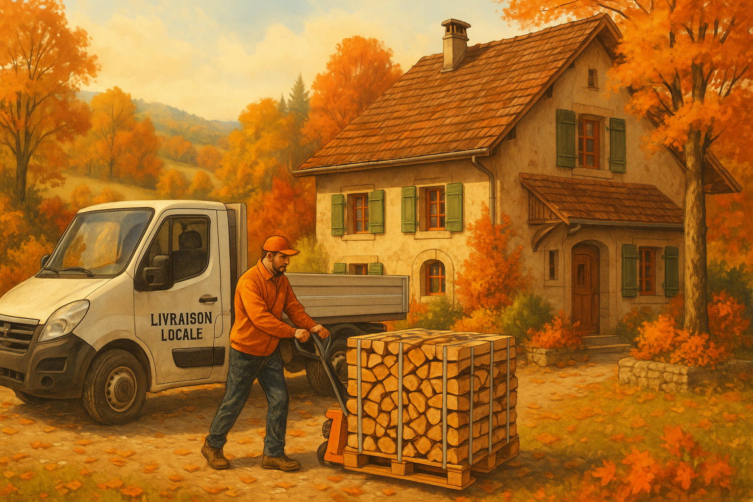Optimisez votre chauffage en choisissant la bonne livraison de bois à Dole