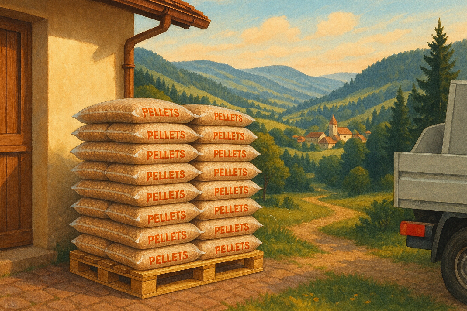 Comment acheter vos pellets dans le Jura au meilleur prix sur palette